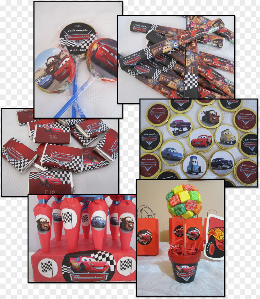 Cars Lightning McQueen Candy Birthday Sweetness PNG