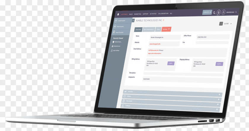 Netbook SuiteCRM SugarCRM Customer Relationship Management Urdhva Tech PNG