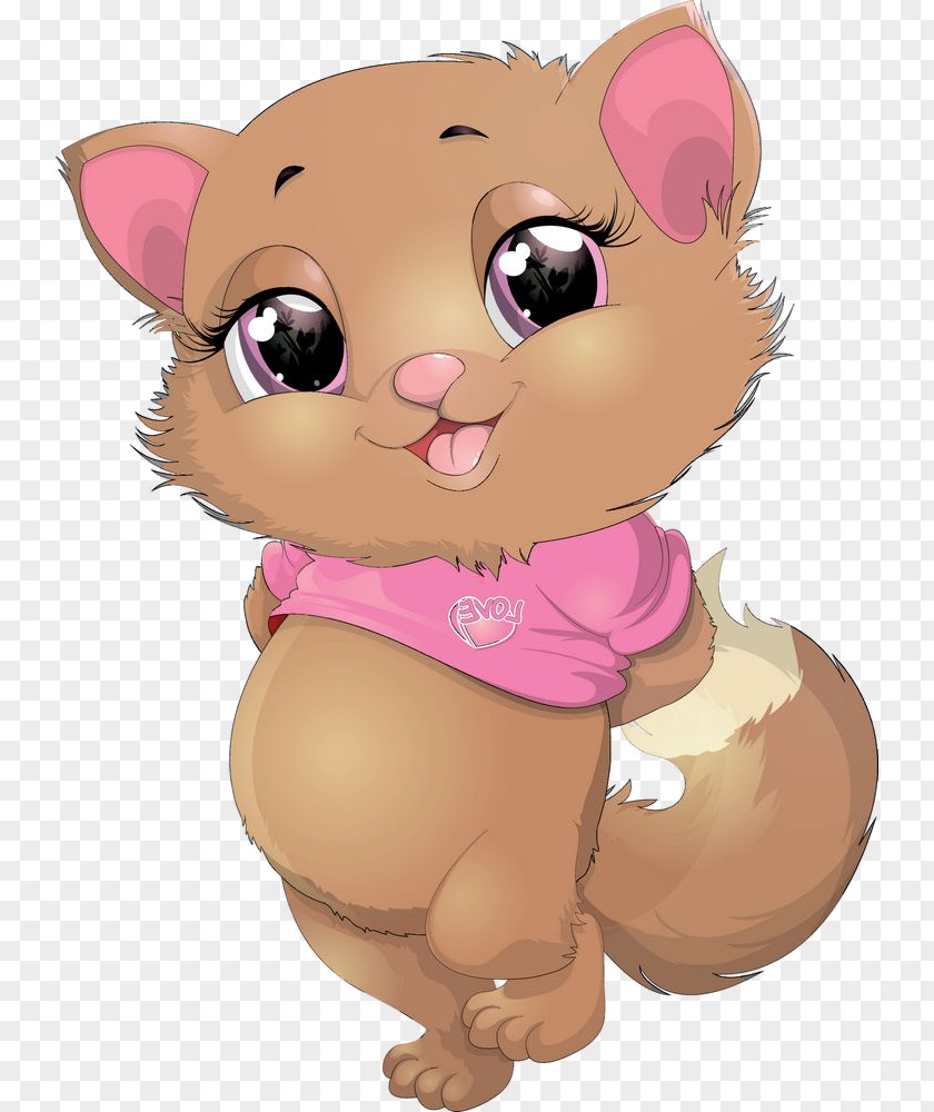 Cartoon Pink Animation Toy Animal Figure PNG