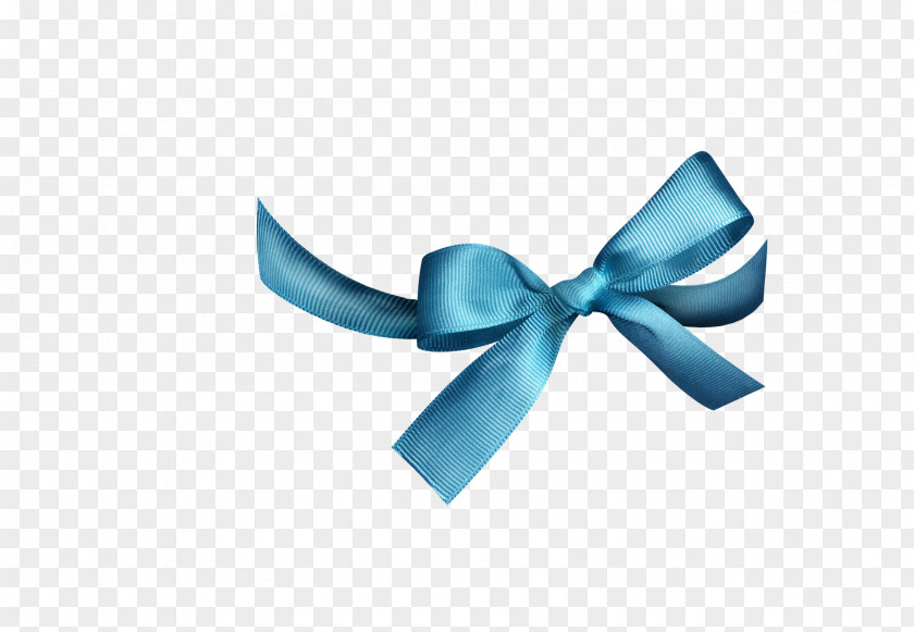 Creative Blue Bow Drawing Download PNG