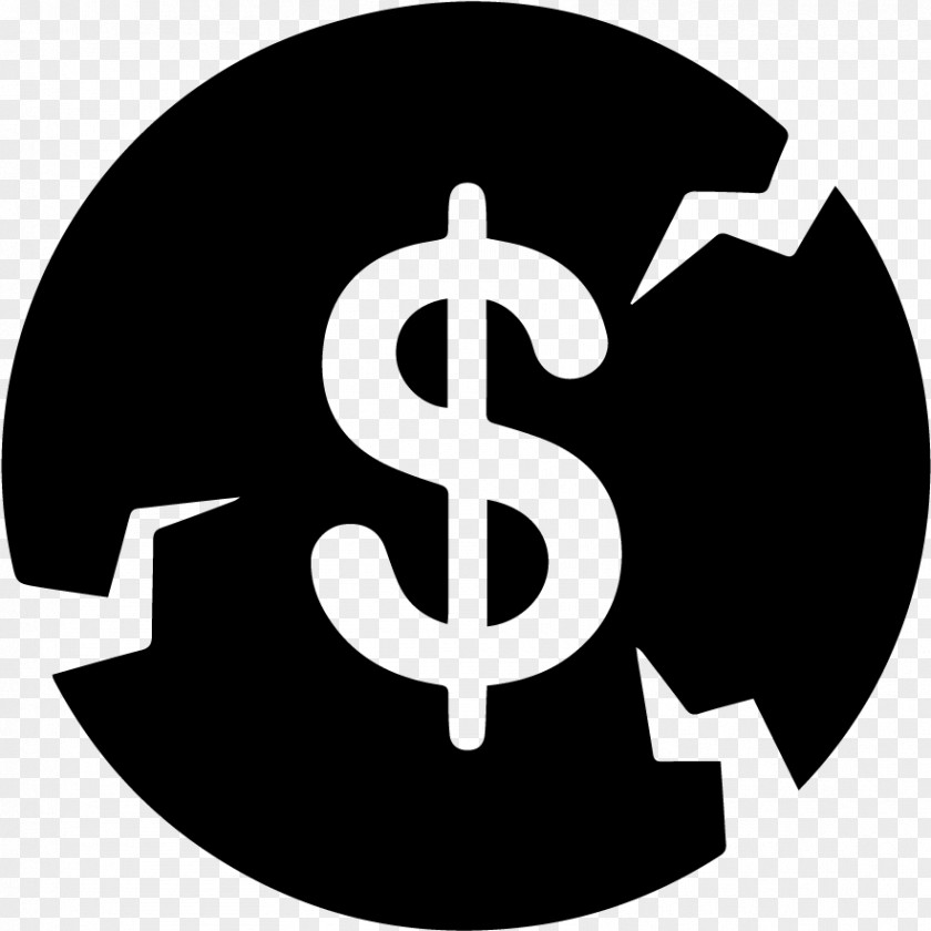Currency Blackandwhite Money Logo PNG