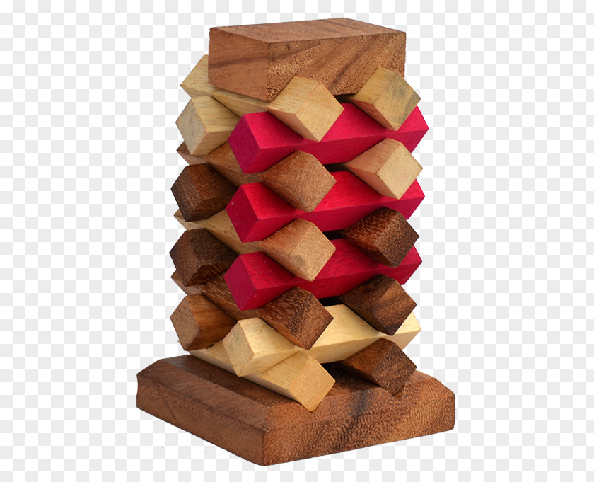 Wood Puzzle Jenga Game Tower PNG