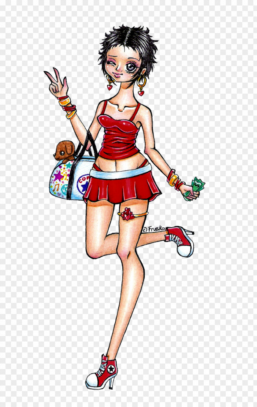 Bitch Betty Boop Cartoon Drawing Fashion Illustration PNG