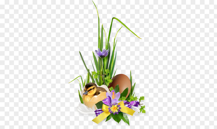 Easter Floral Design Egg Flower PNG