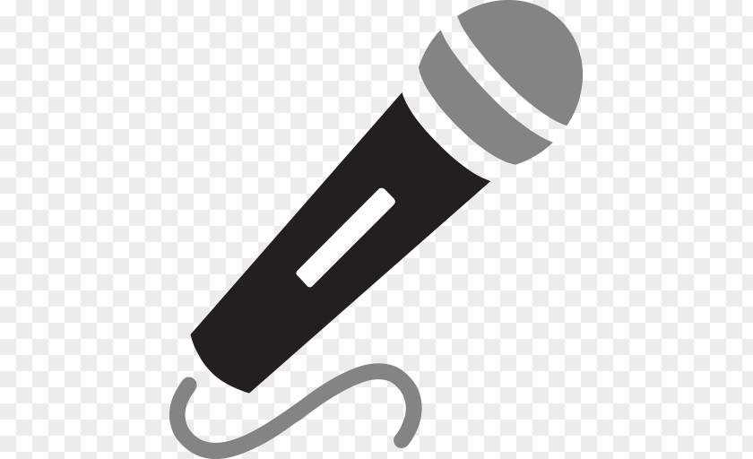 Microphone Emoji Text Messaging SMS Sticker PNG
