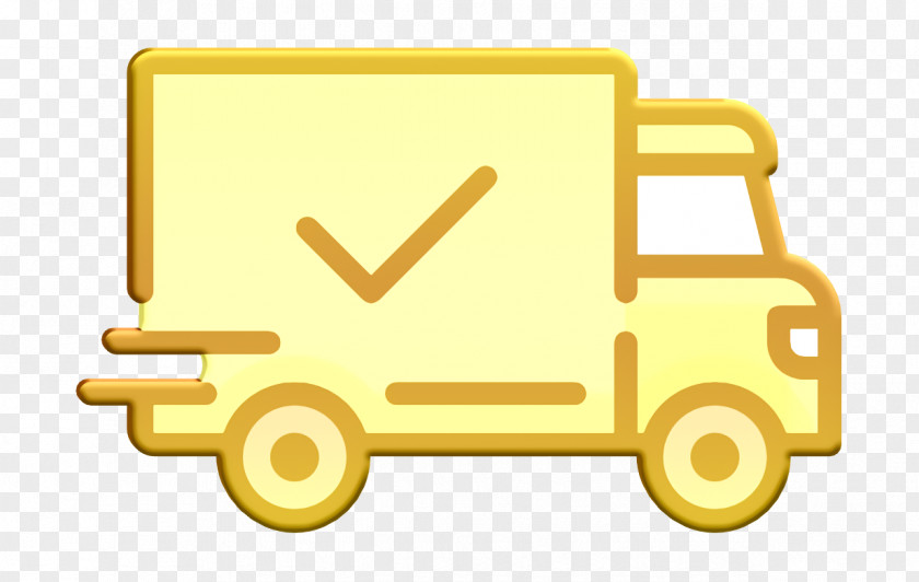 Shipped Icon Truck Ecommerce PNG