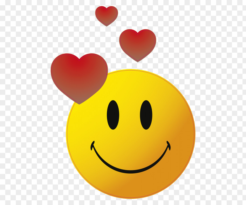 Smiley Emoticon Heart Love Emoji PNG