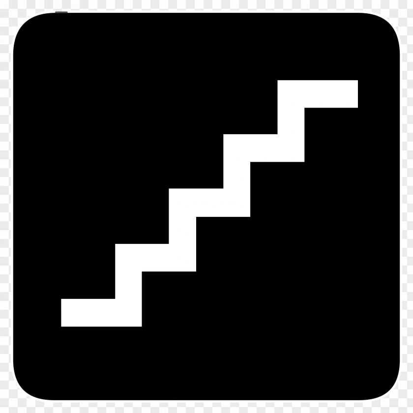 Stair Stairs Exit Sign Emergency ADA Signs PNG