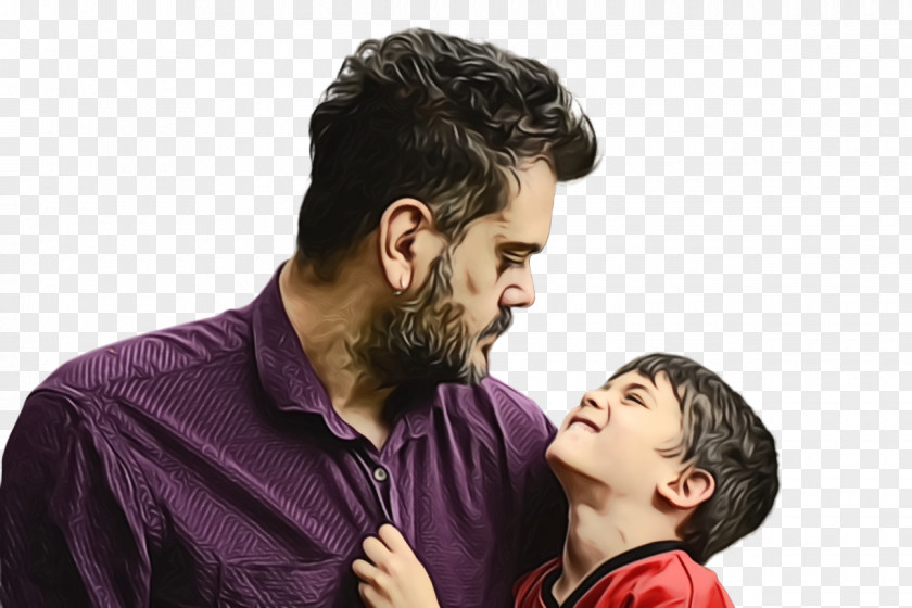Father Smile Microphone Cartoon PNG
