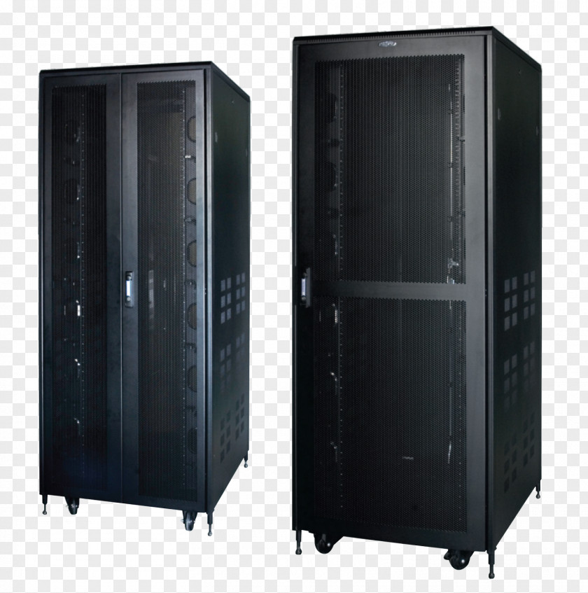 Perforated Metal Computer Servers Cases & Housings 19-inch Rack Electrical Enclosure Unit PNG