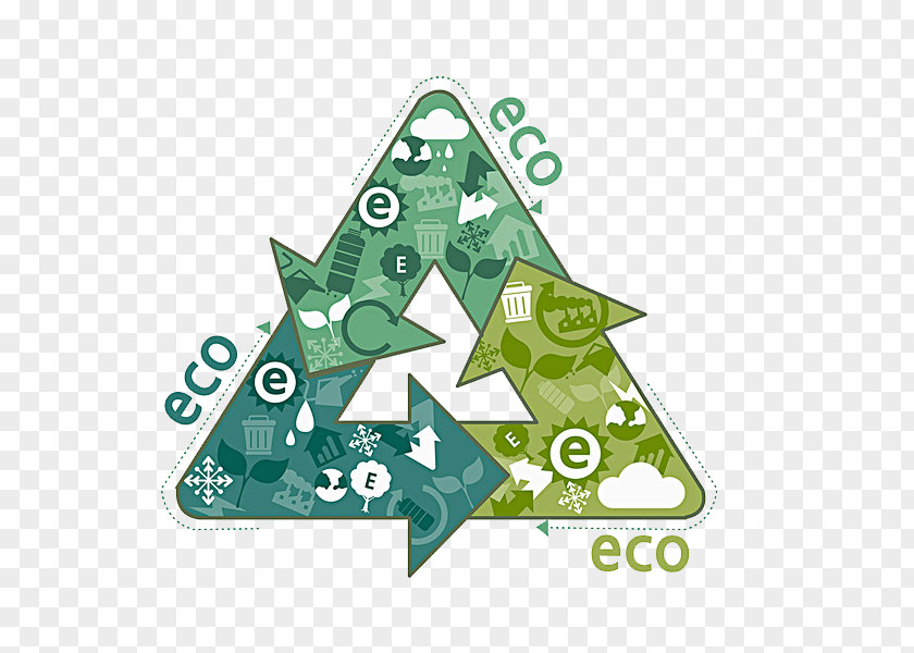 Recyclable Sign Recycling Cartoon Icon PNG