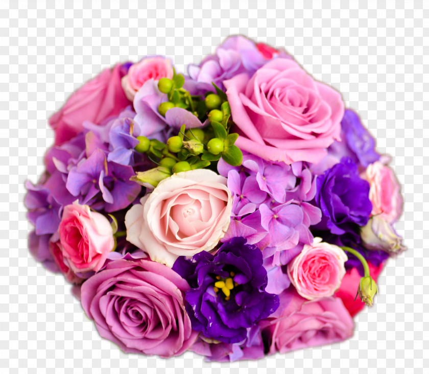 A Bouquet Of Bordered Purple Bride Flower Wedding Florist Photography PNG
