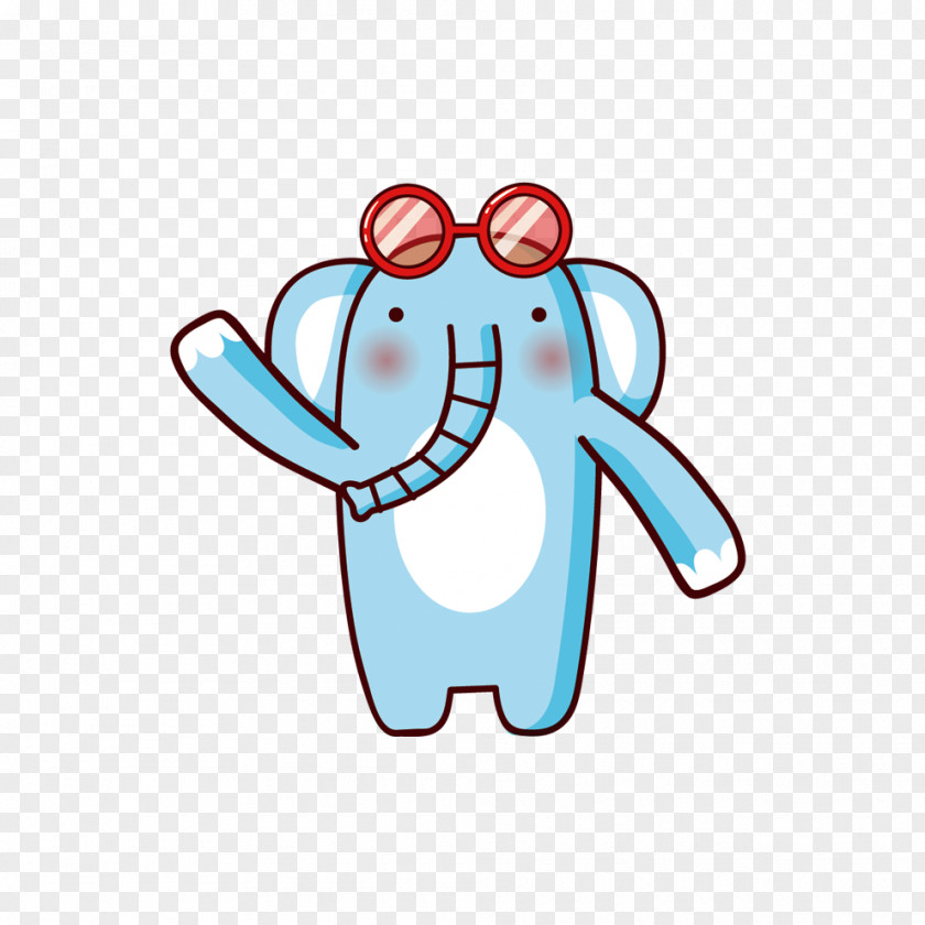 Cartoon Baby Elephant Clip Art PNG