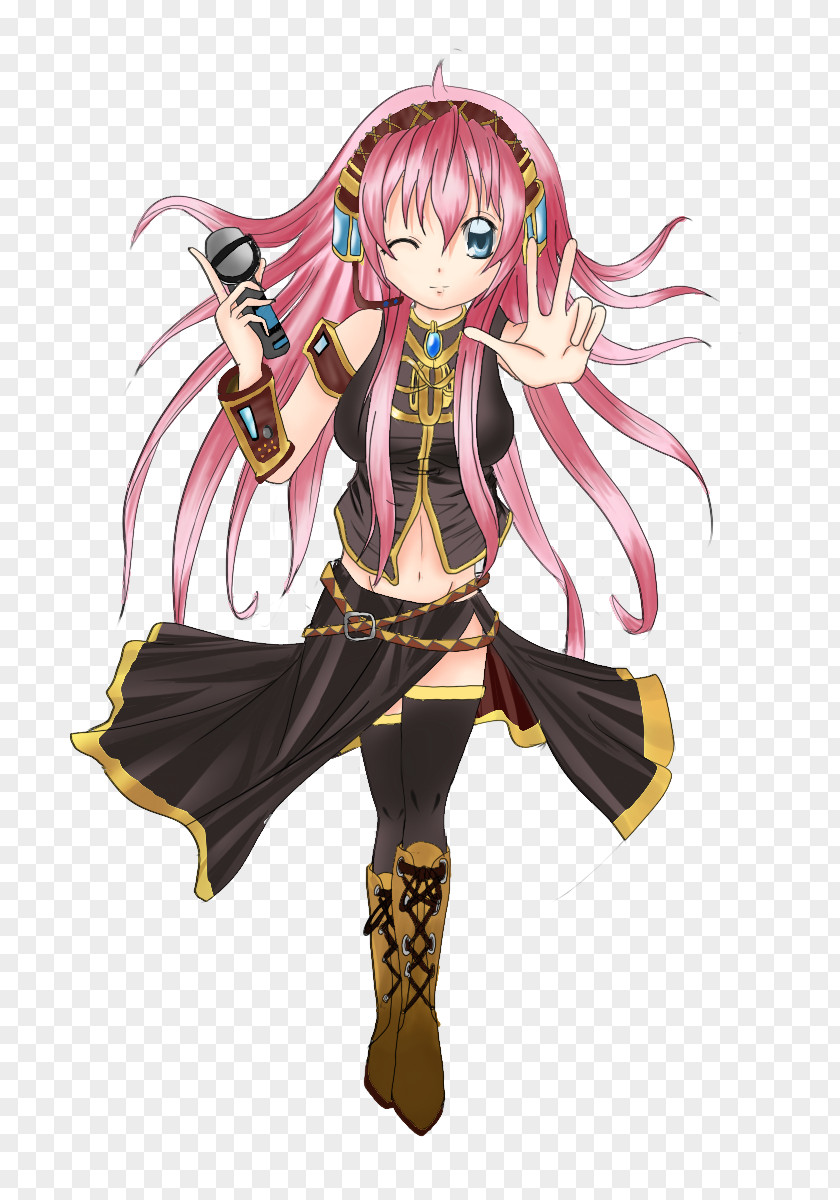 Megurine Luka Vocaloid Drawing PNG