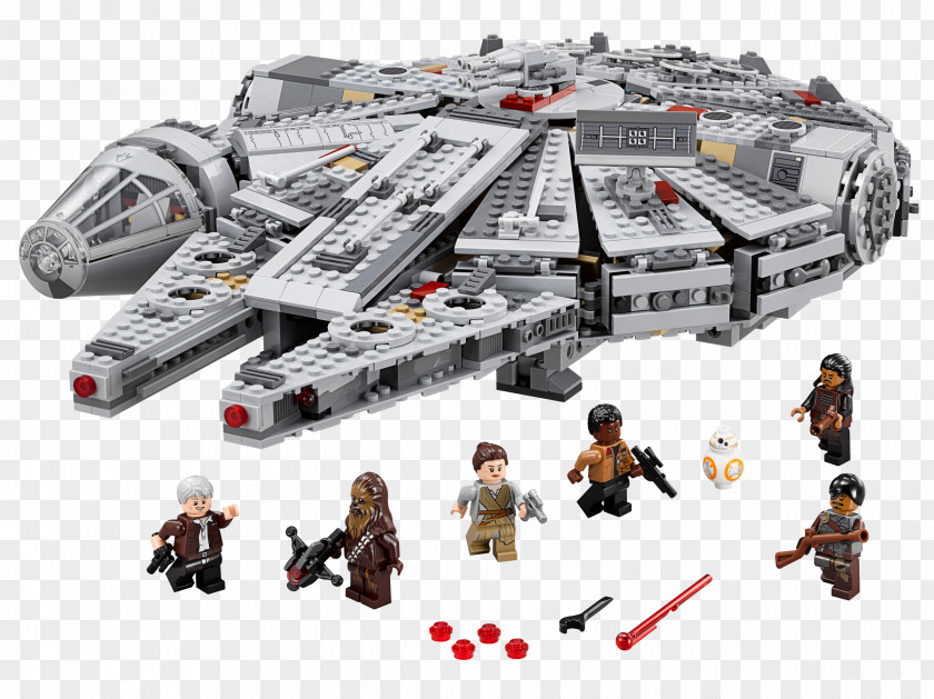 Star Wars Lego Wars: The Force Awakens LEGO 75105 Millennium Falcon PNG