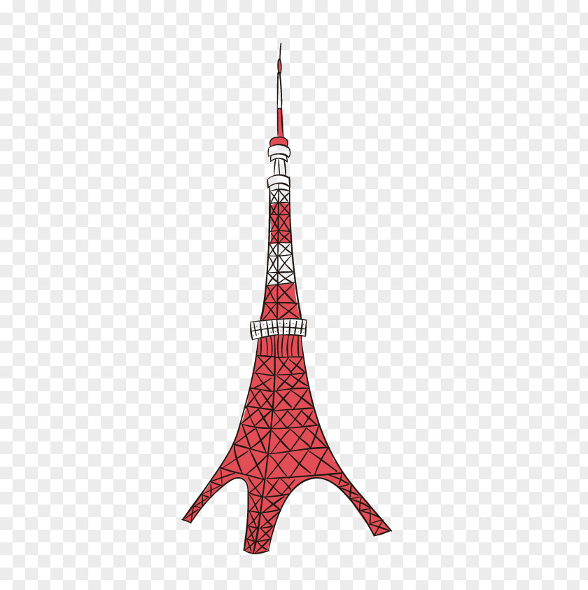 Vector Tokyo Tower Eiffel PNG