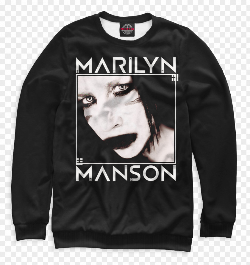 T-shirt Marilyn Manson Hoodie Bluza Sweater PNG
