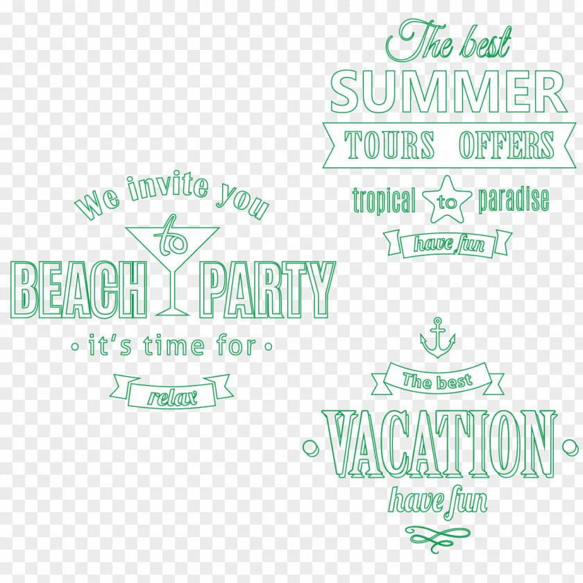 Vacation--001 Logo Brand Font PNG