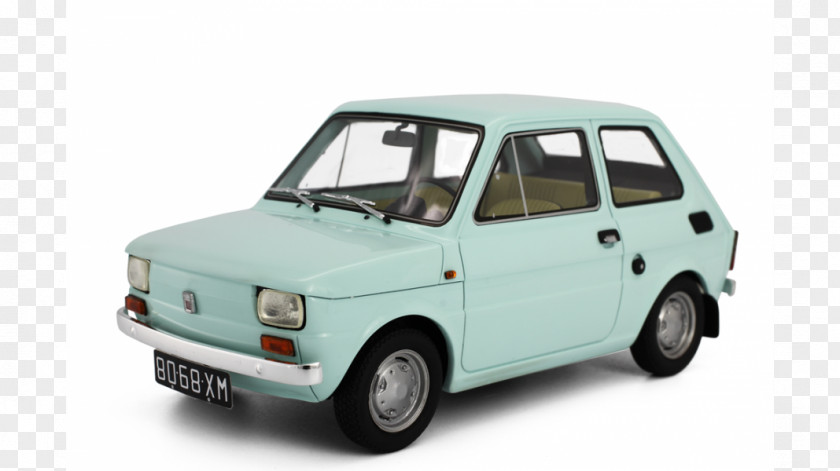 Car Model Fiat 126 500 Automobiles PNG