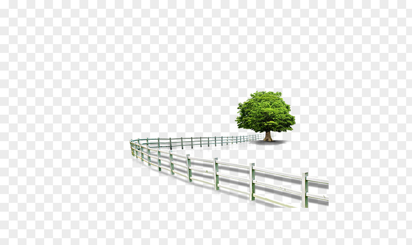 Fence Roadside Trees Shapes FREE Android PNG