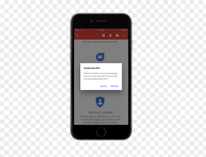 Gmail Phishing Email IPhone PNG