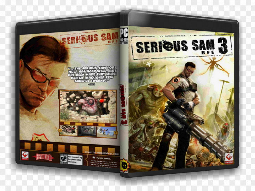 Serious Sam The First Encounter 3: BFE HD: Sam: Second Double D PNG