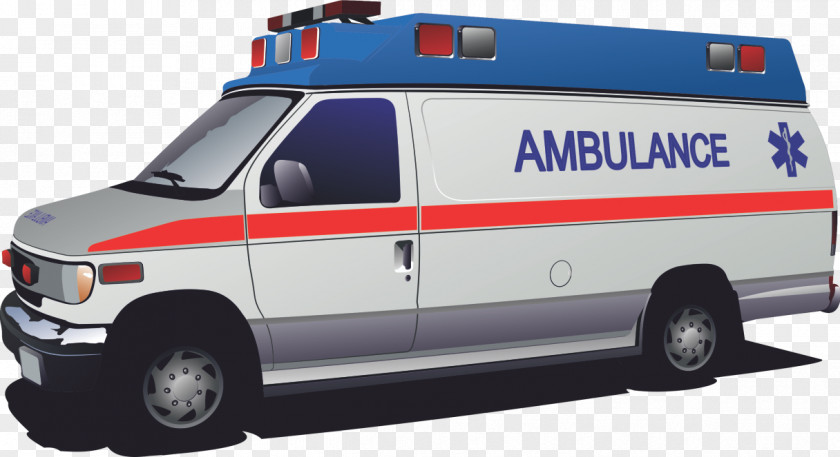 Ambulance Van Car Clip Art PNG
