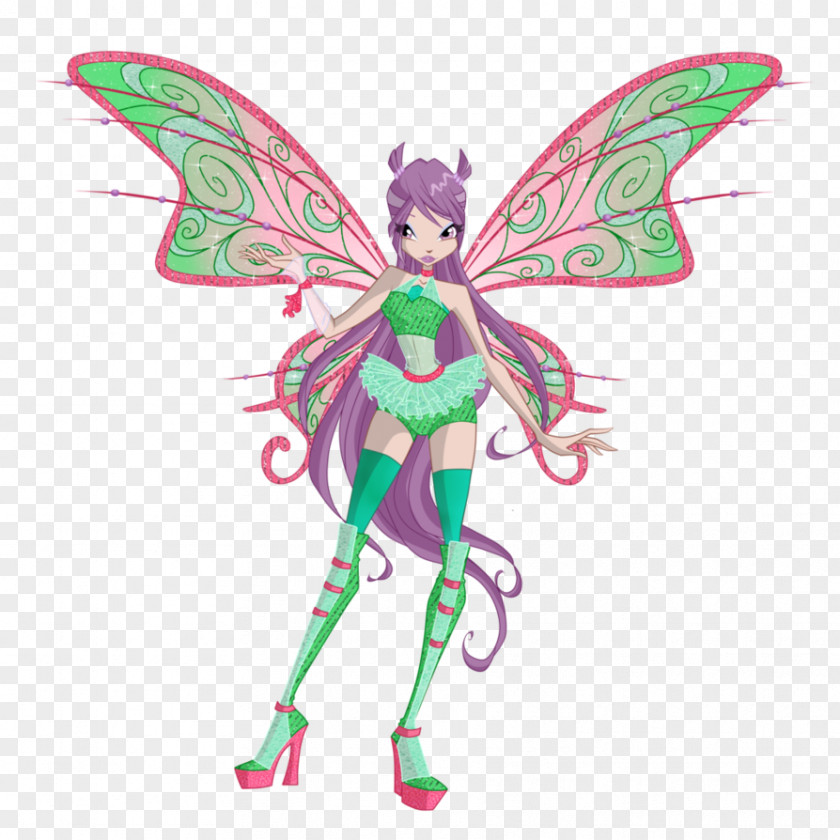Fairy Tecna Valtor Believix Winx Butterflix PNG