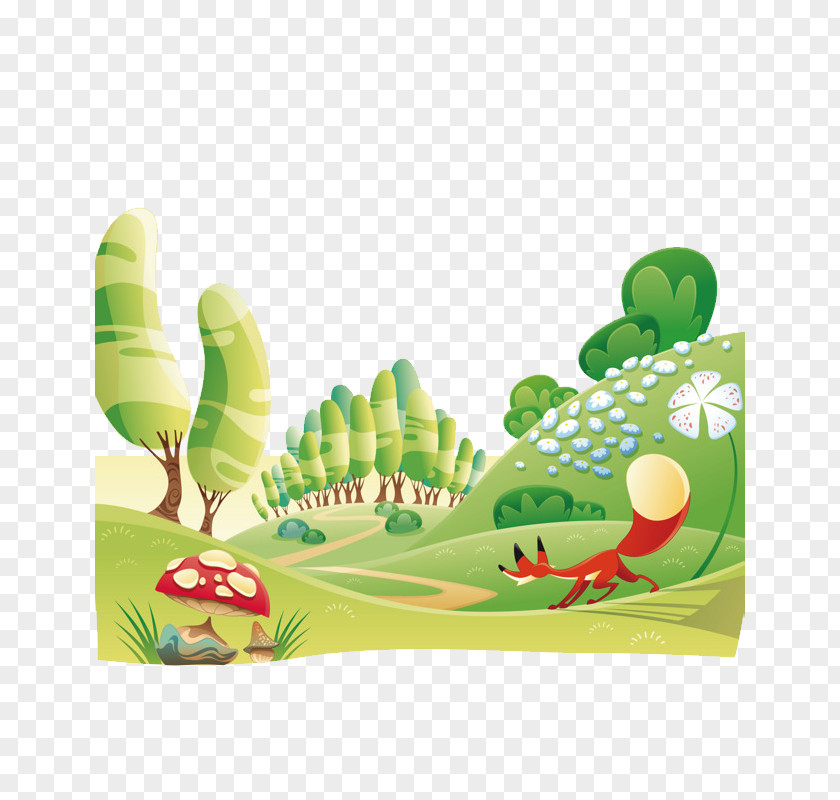 Forest Scene Vector Graphics Royalty-free Stock Photography Illustration Image PNG