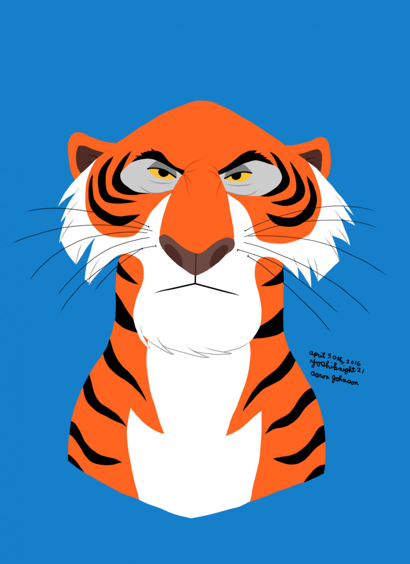 Khanda The Jungle Book Shere Khan Baloo Kaa Art PNG