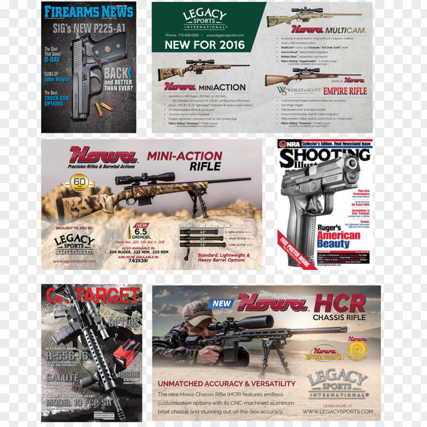 Print Ads Firearm Advertising Gun Hobby PNG