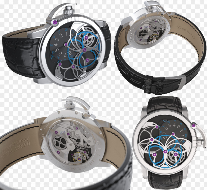 Silver Watch Strap PNG