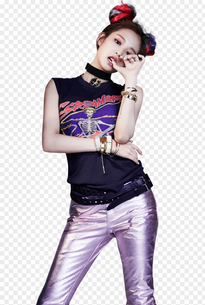 Black Background Jennie Kim BLACKPINK K-pop YG Entertainment I.O.I PNG