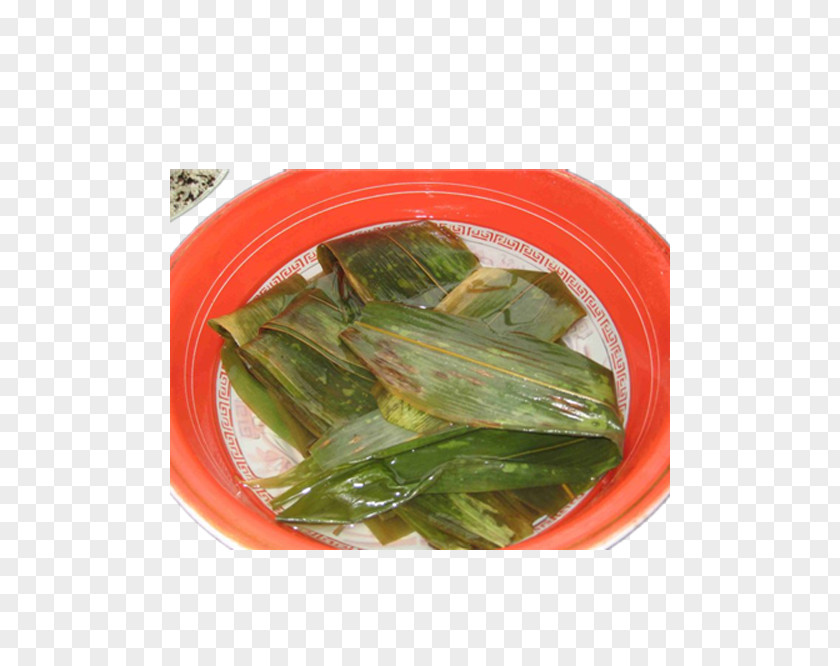 Soaked Bamboo Leaves Zongzi Leaf PNG