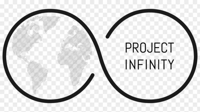 Infinity Logo Trademark Monochrome PNG