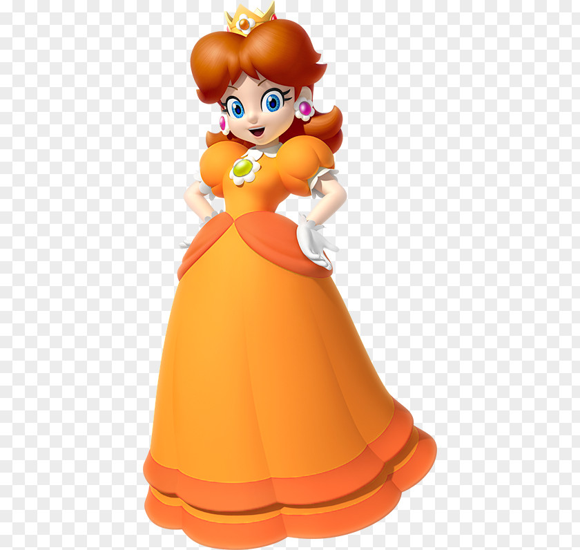 Mario Bros Super Bros. Princess Daisy Peach 3D Land PNG