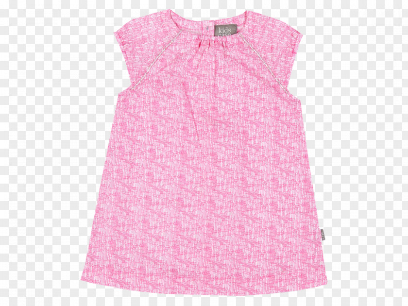 Pink Printing Dress Clothing Sleeve Blouse Nightwear PNG