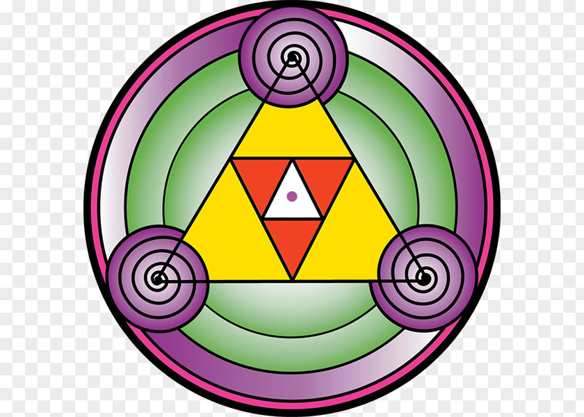 Triangle Mandala Sri Yantra Circle PNG