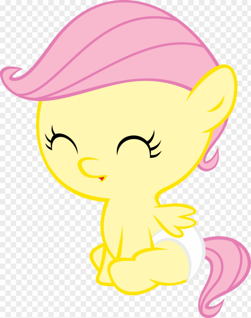 Baby Diaper Fluttershy Pinkie Pie My Little Pony Rainbow Dash PNG