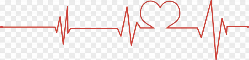 Electrocardiogram Heart Shape - ECG PNG