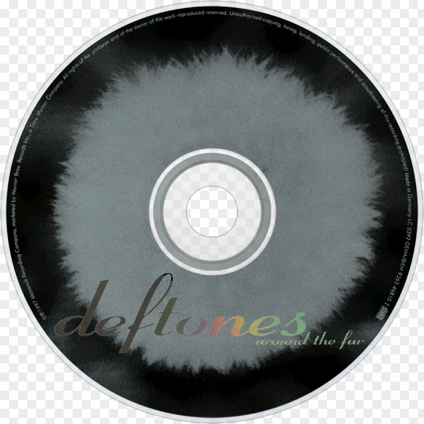 Max Cavalera Compact Disc Around The Fur Deftones Adrenaline Album PNG