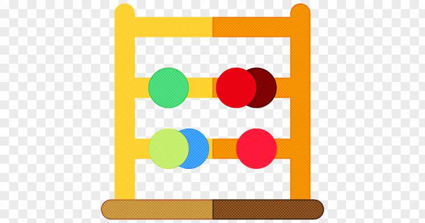 Rectangle Abacus Yellow Circle PNG