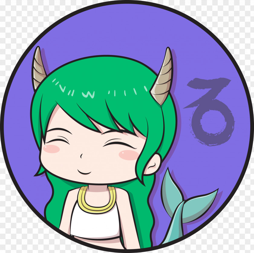 Capricorn Art Face Smile PNG