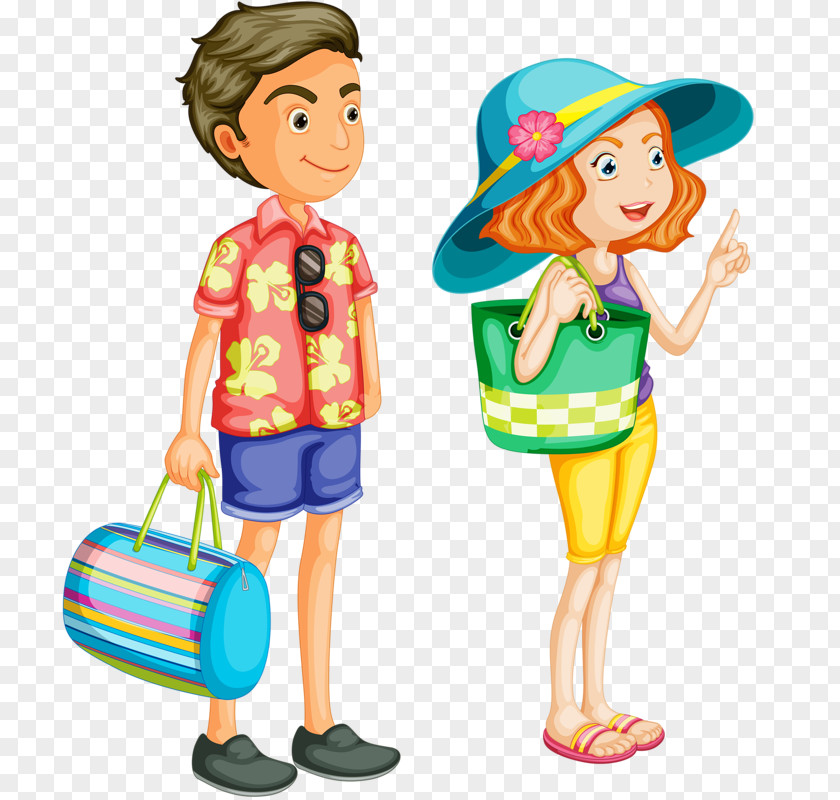 Cartoon Couple Clip Art PNG