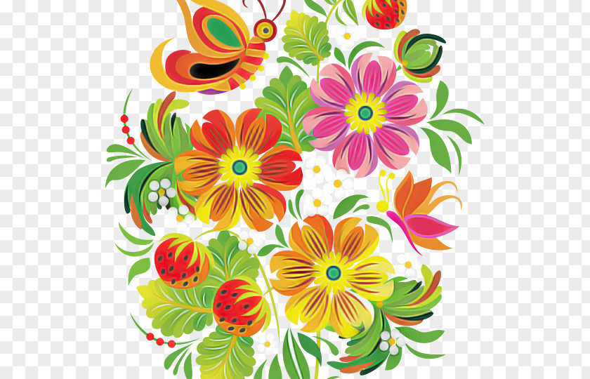 Floral Design PNG