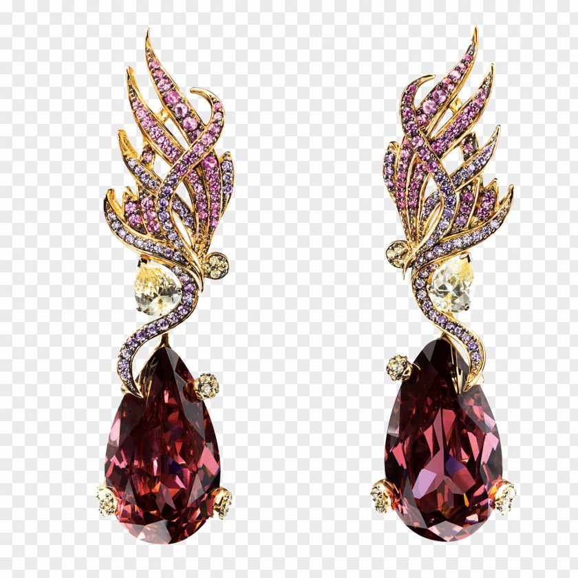 Ruby Earring Jewellery Hue PNG