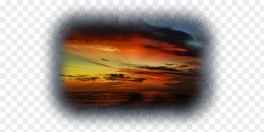 Sunset Desktop Wallpaper Computer Sky Plc PNG