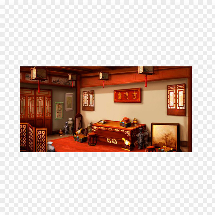 Ancient Antique Shop Display Interior Design Services Designer Browser Game Light PNG