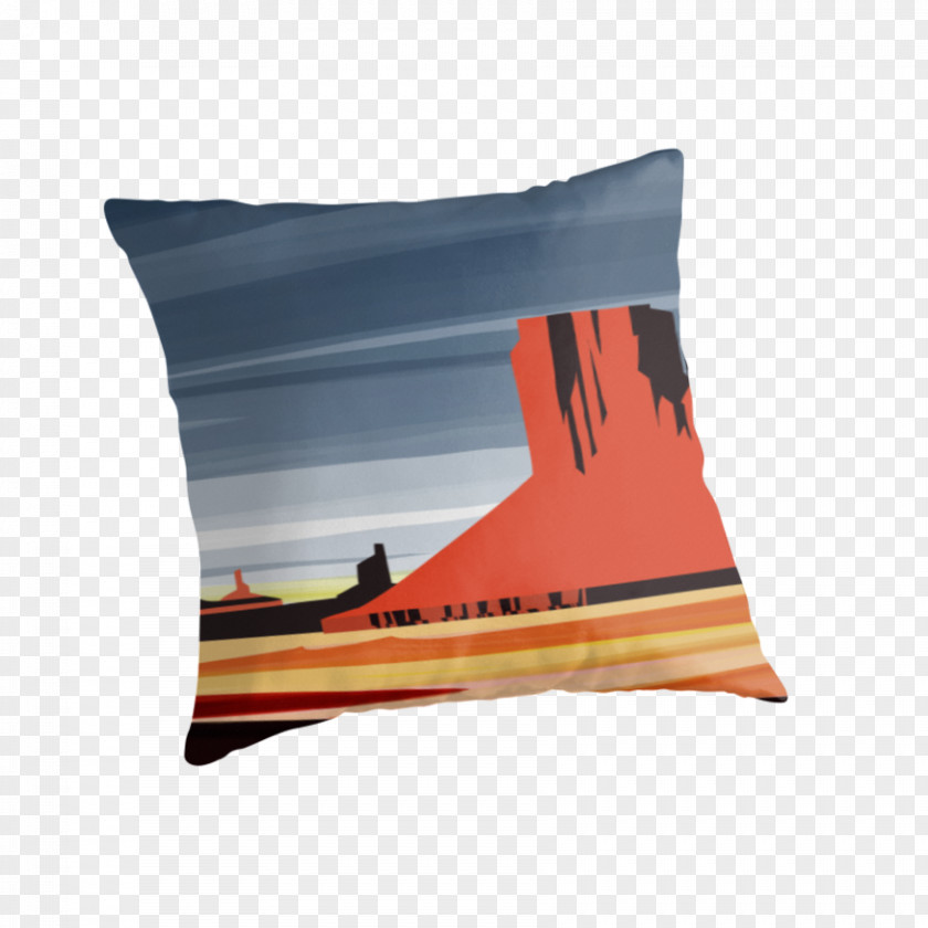 Desert Throw Pillows Poster Landscape PNG