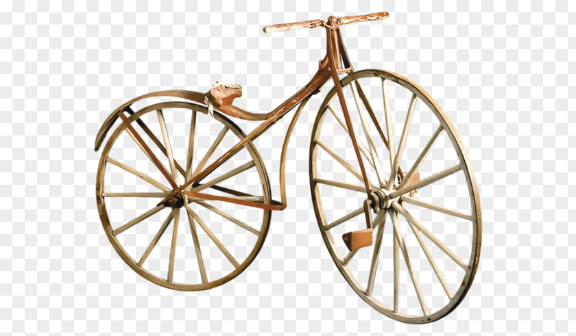Golden Bike Bicycle Vintage Clothing Cycling Antique PNG